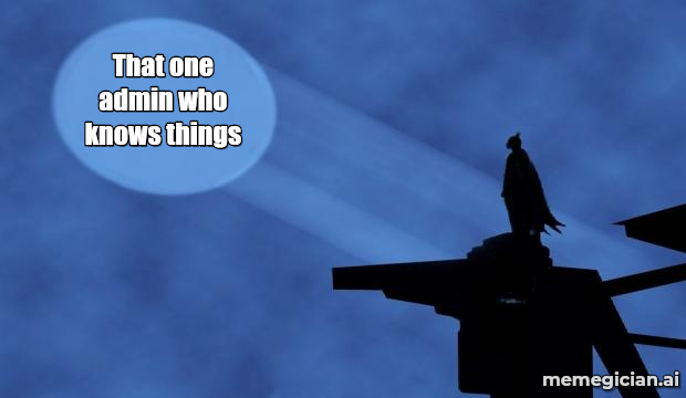 Salesforce outage meme: That one admin who knows things