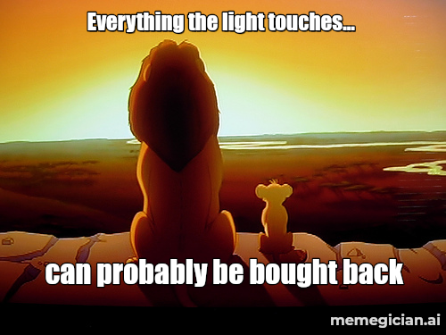 Nvidia’s $150B buyback meme: Everything the light touches... — can probably be bought back