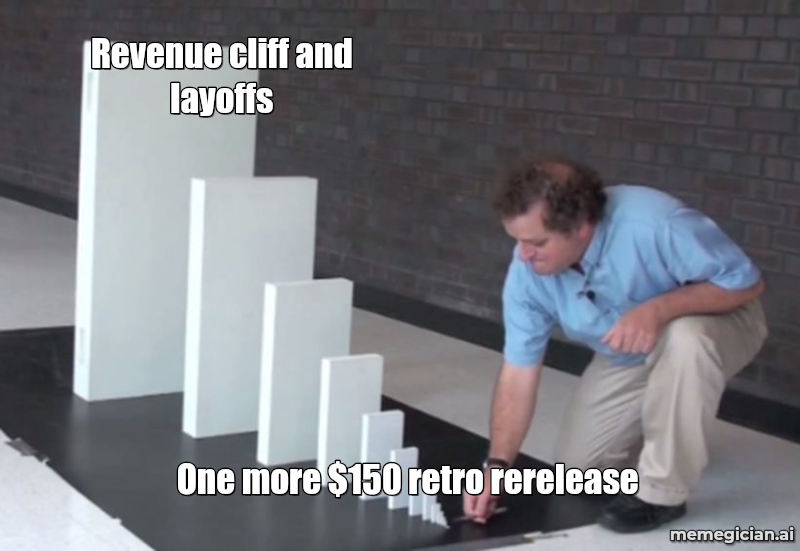 Nike’s revenue slump meme: One more $150 retro rerelease — Revenue cliff and layoffs
