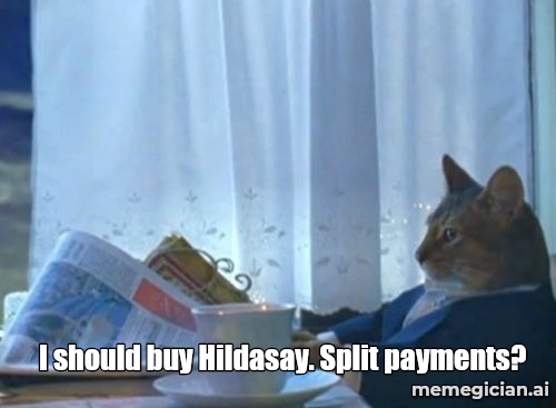 Hildasay Island for Sale meme: I should buy Hildasay. Split payments?