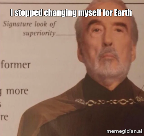 The Leap Second Is Ticking Out meme: I stopped changing myself for Earth