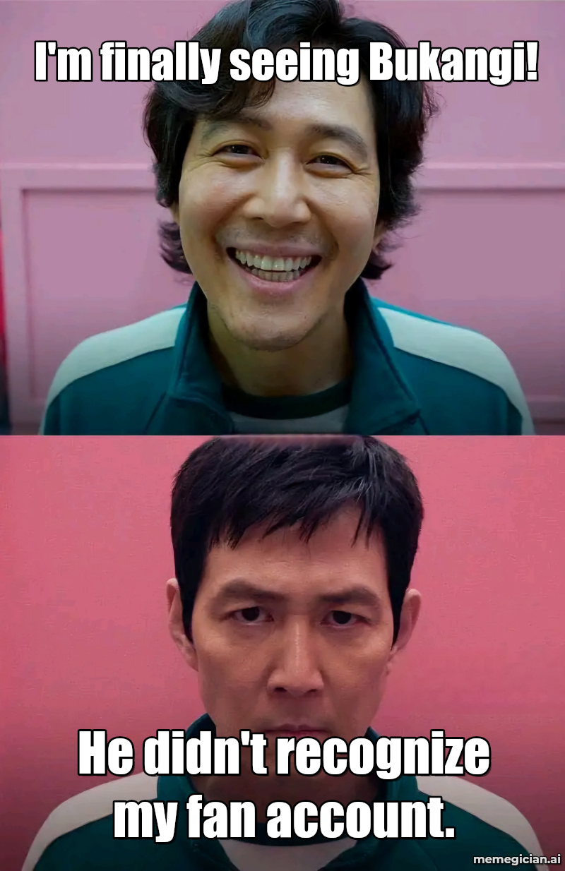 Busan’s Celebrity Shark meme: I'm finally seeing Bukangi! — He didn't recognize my fan account.